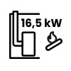 Harvia M3 - komín ve střeše +27 836 Kč